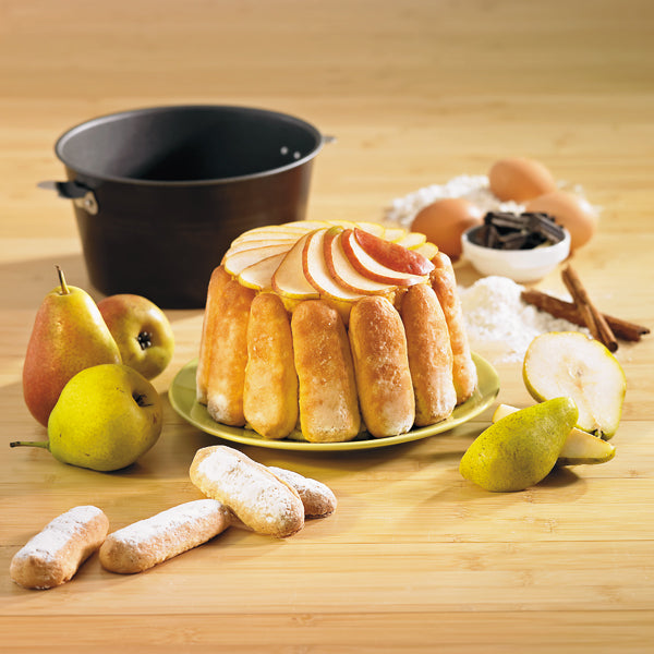 Moule à charlotte acier revêtu antiadhérent 18 cm Mathon - Mathon - 1