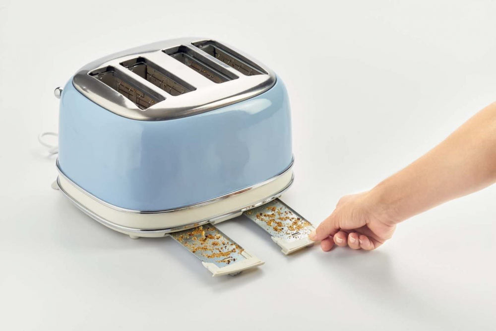 Grille pain 4 fentes Vintage 1630 W 156 3 Celeste Ariete - Mathon - 3