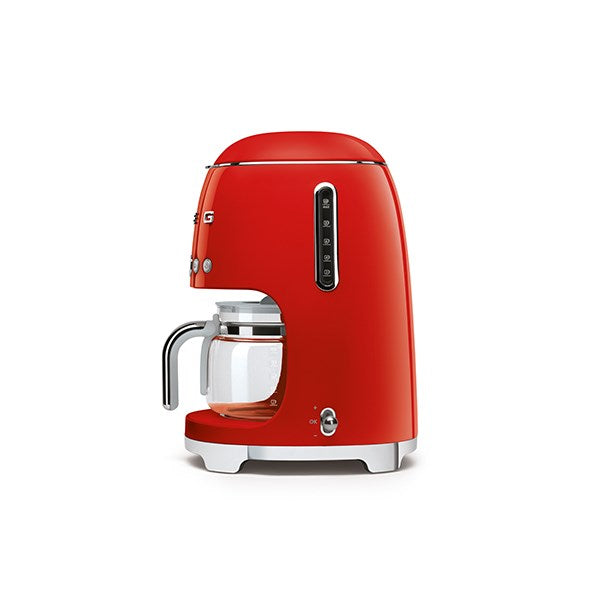 Machine à café filtre rouge 10 tasses 1050 W DCF02RDEU Smeg - Mathon - 2