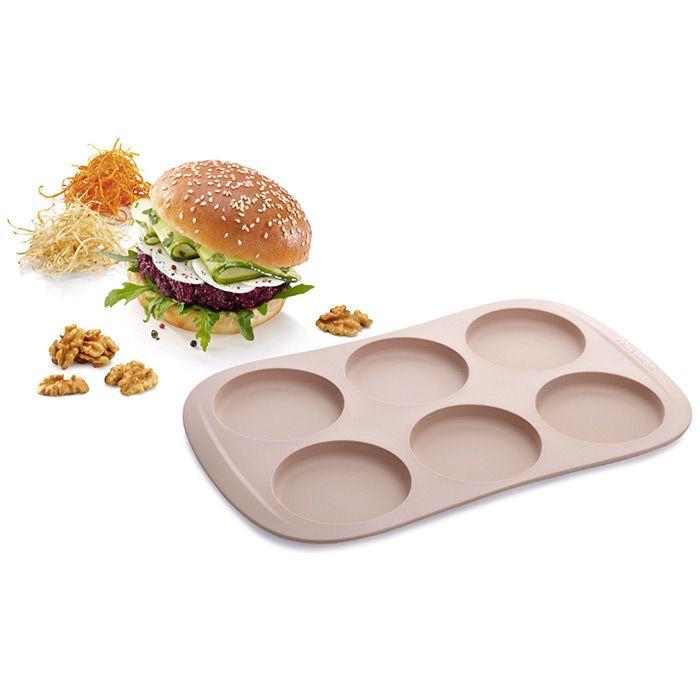 Moule à buns en silicone x 6 - Tescoma Chevalier diffusion - Mathon