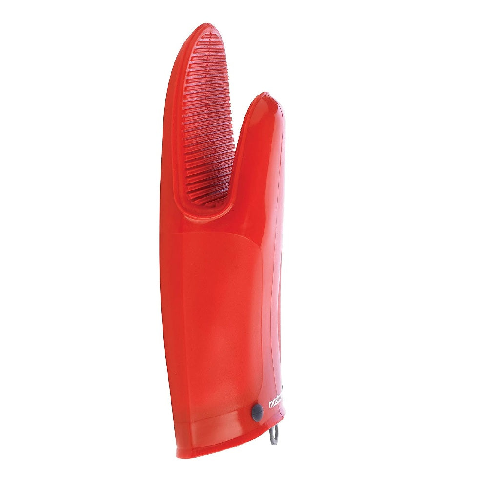 Gant de cuisine silicone et textile rouge Mastrad - Mathon - 1