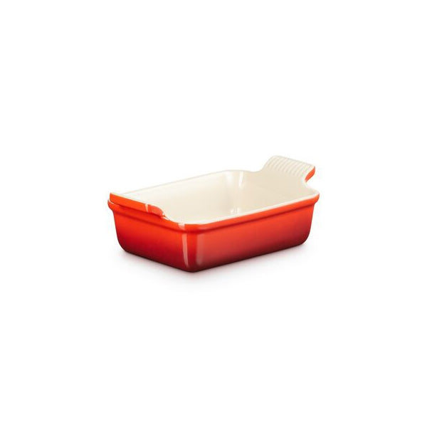Plat rectangulaire céramique 19 cm Cerise Le Creuset - Mathon - 1