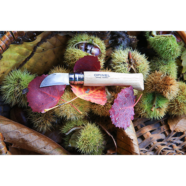 Couteau N°07 châtaigne, ail et dénoyauteur Opinel - Mathon - 4