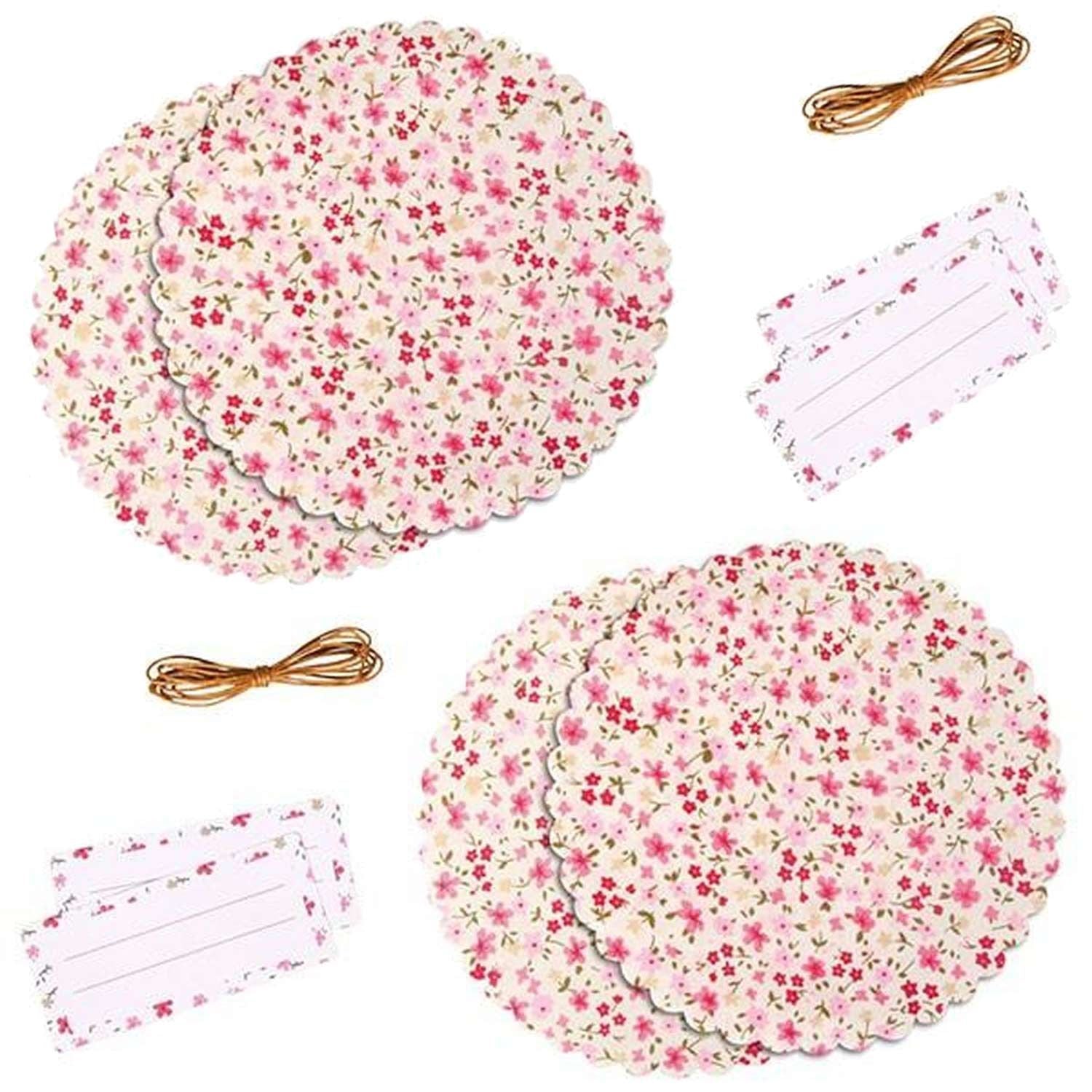 2 kits de décoration pour pot de confiture Fleurs Rayher - Mathon