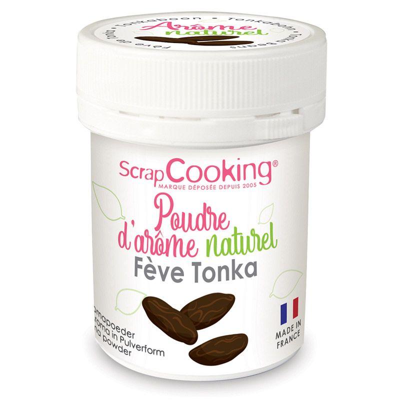 Arôme alimentaire naturel en poudre 12 g - Fève Tonka Scrapcooking - Mathon