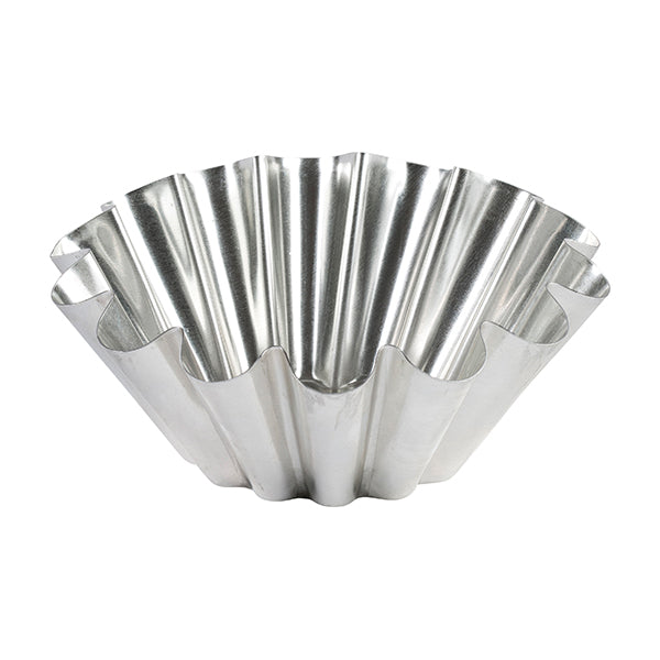 Moule à brioche grosses côtes en fer blanc 20 cm Gobel - Mathon