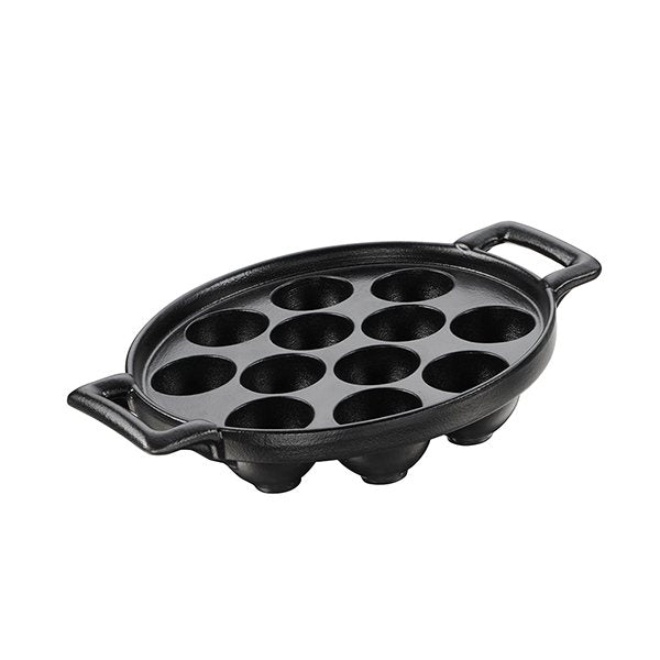 Plat à escargot  12 trous Belle Cuisine noir Revol - Mathon