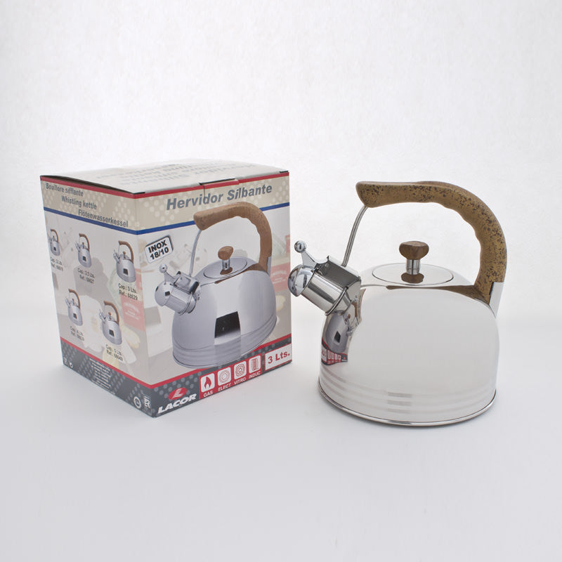 Bouilloire sifflante 3 litres Lacor - Mathon - 2
