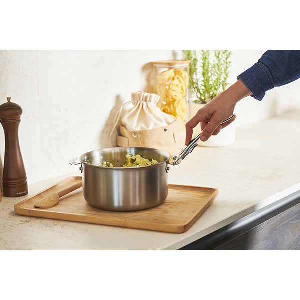 Casserole inox Alchimy Loqy sans manche 20 cm De Buyer - Mathon - 3