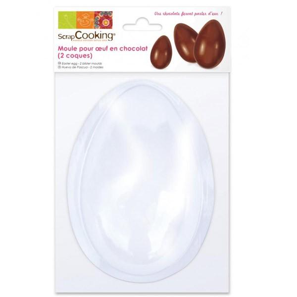 Moule pour Oeuf en chocolat Scrapcooking - Mathon