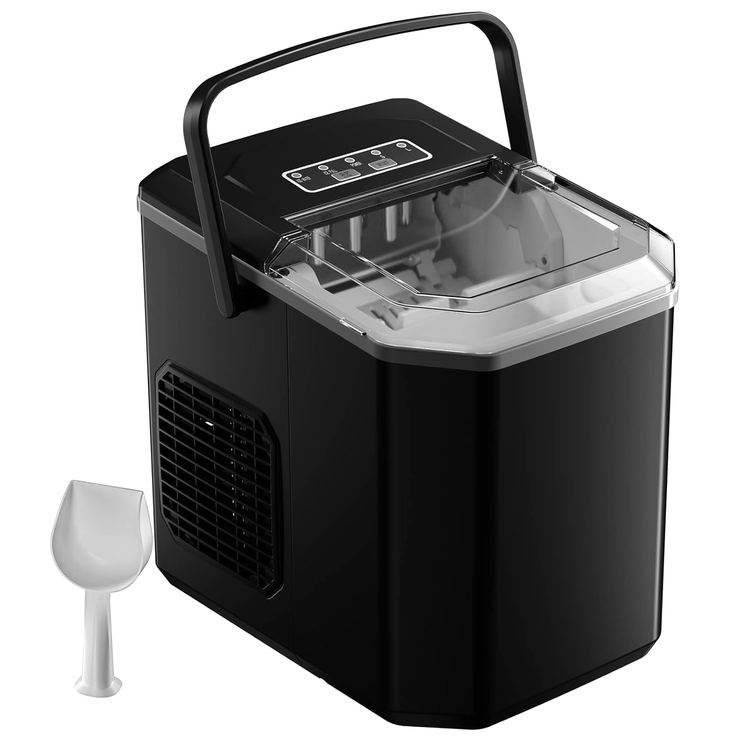 Machine a glaçons 12kg en 24h 95W noir Vendos85 - Mathon