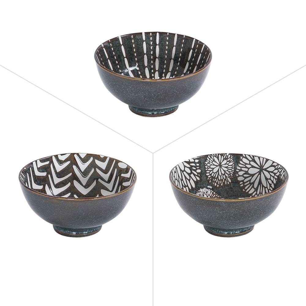 Coupelle penjab brun 9,5 cm (lot de 6) Table passion - Mathon - 1