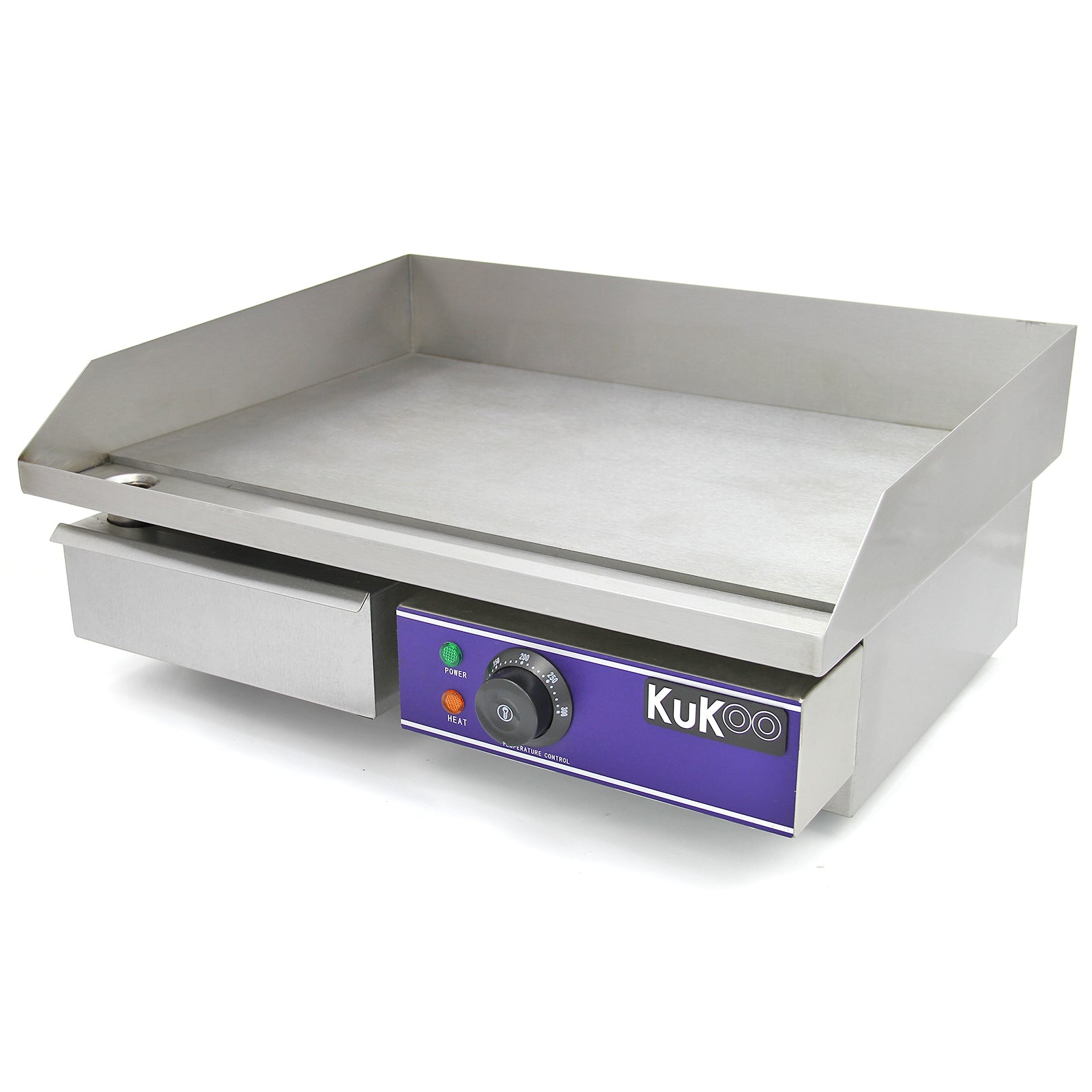 KuKoo Plaque de Cuisson Professionnelle Inox de 50cm Kukoo - Mathon - 1