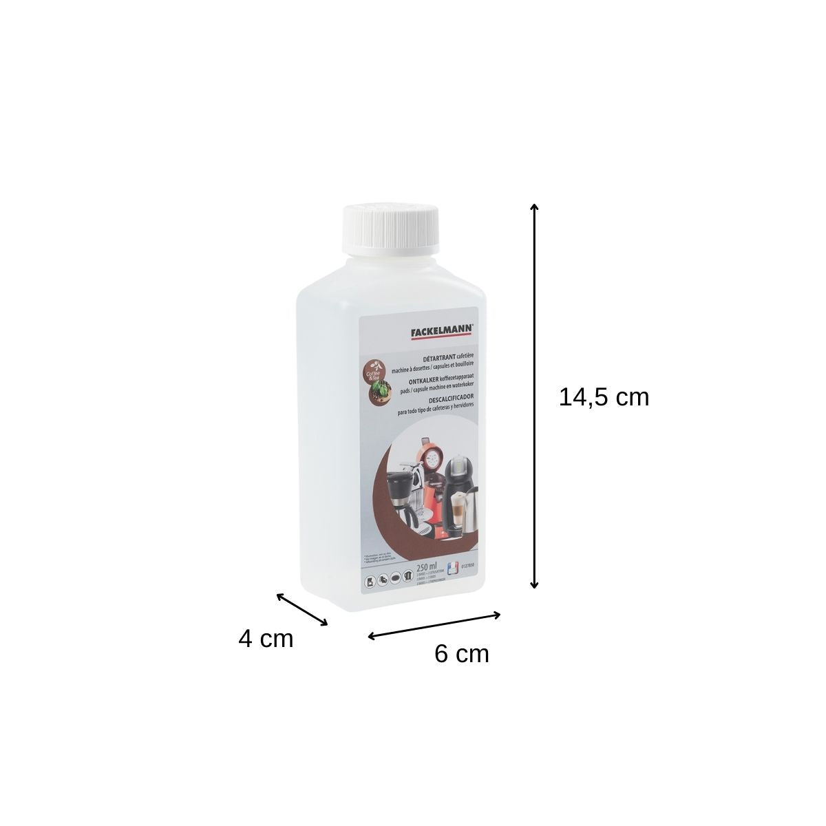 Détartrant pour cafetière et machine à café 250 ml Divers Fackelmann - Mathon - 2