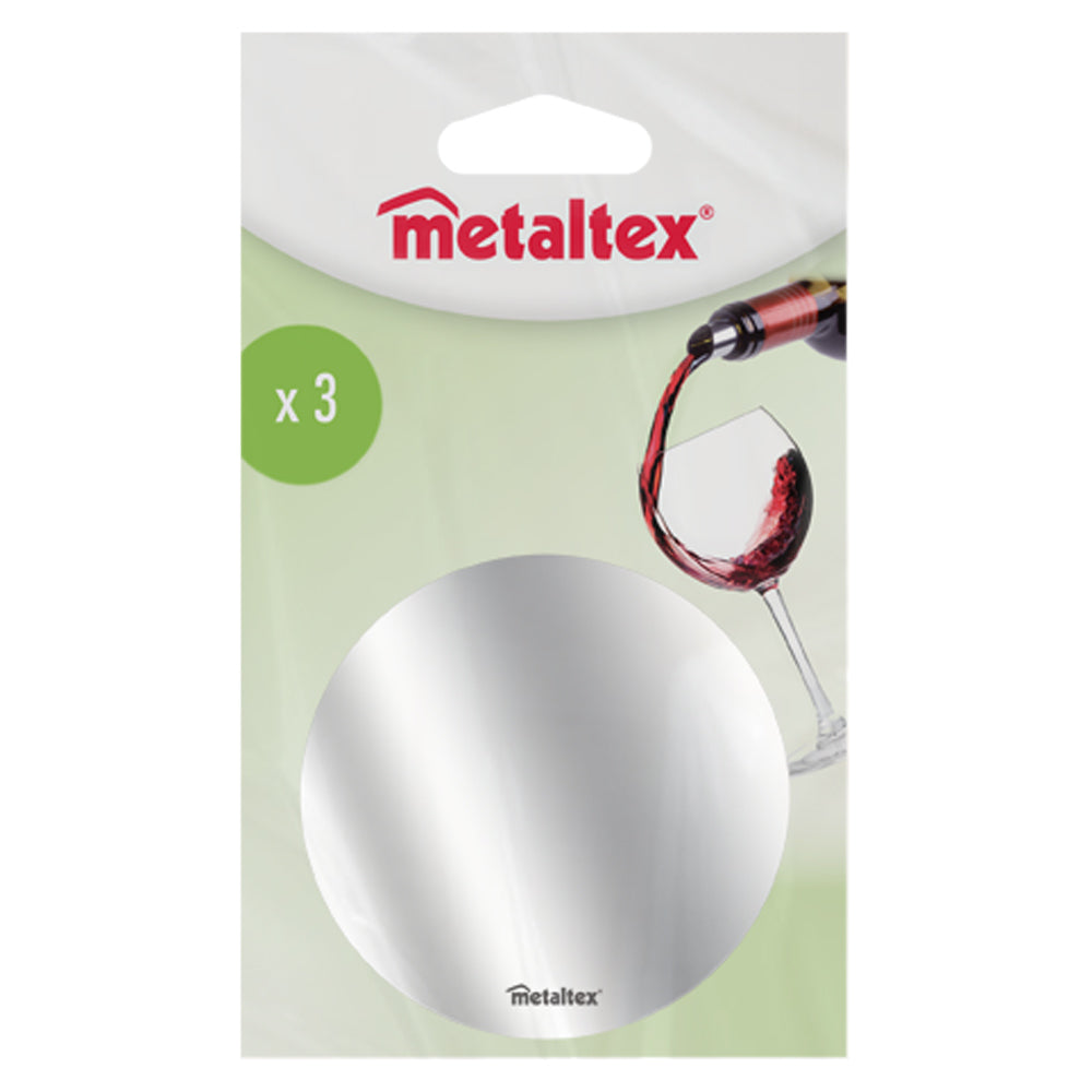 Paquet de 3 feuilles anti-gouttes en aluminium Metaltex - Mathon - 2