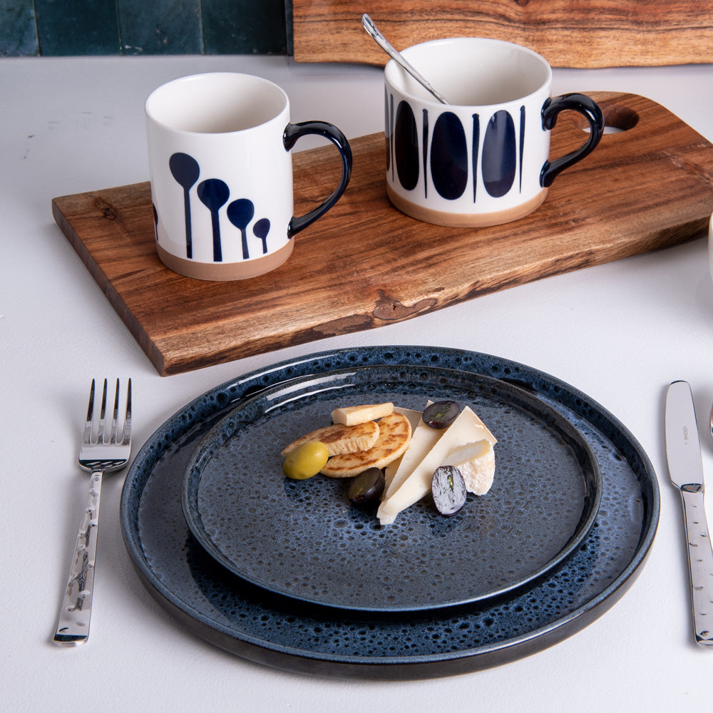 Assiette à dessert Abysses 20,5 cm (lot de 6) Table passion - Mathon - 3