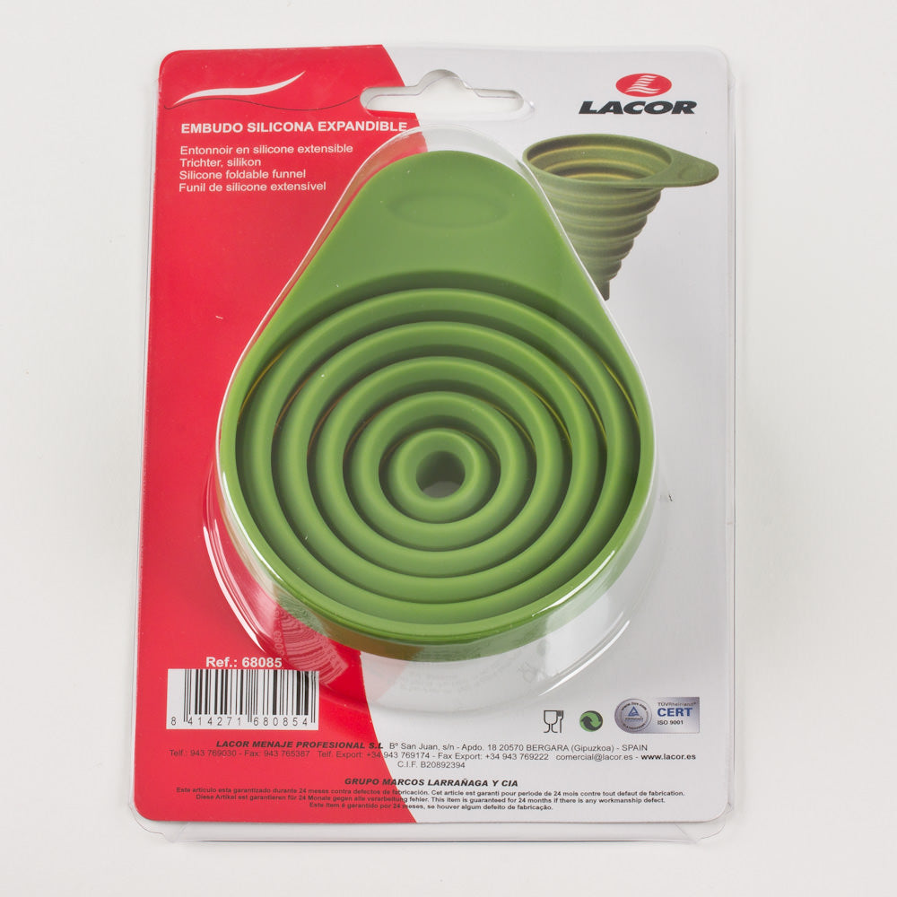 Entonnoir pliable en silicone 8.5cm Lacor - Mathon - 3