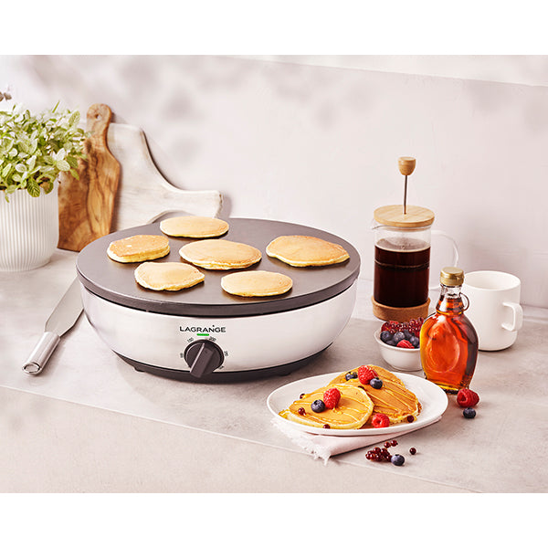 Crêpière professionnelle 40 cm 3000 W Lagrange - Mathon - 5