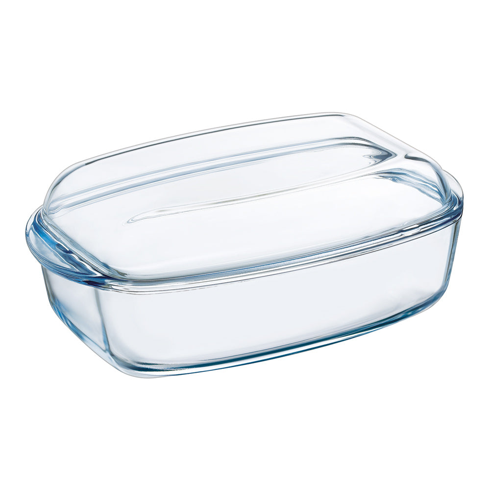 Cocotte rectangulaire Essentials 37 x 22 cm Pyrex - Mathon - 1