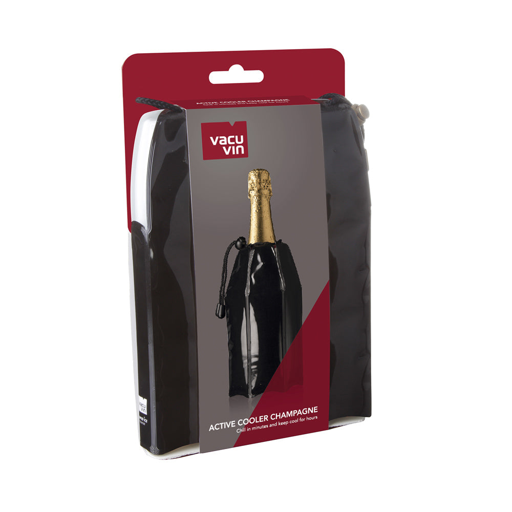 Rafraichisseur à champagne noir Vacuvin - Mathon - 2
