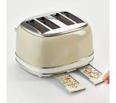 Grille pain 4 fentes Vintage 156 1 1630 W Beige