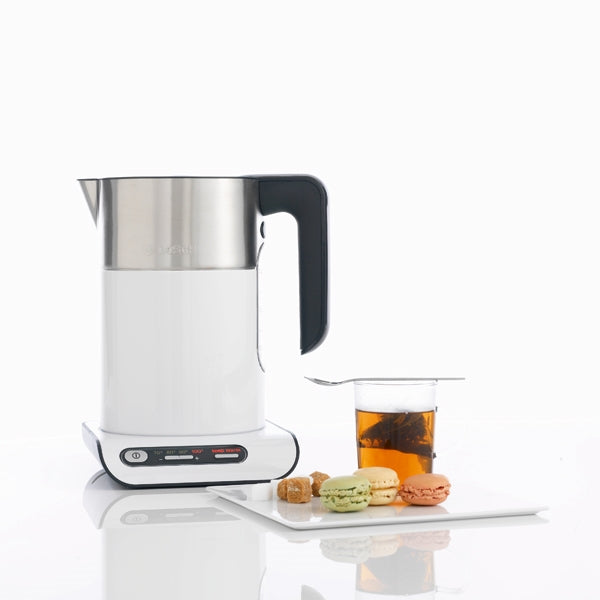 Bouilloire Styline 1,5 L inox blanche TWK8611P Bosch - Mathon - 2