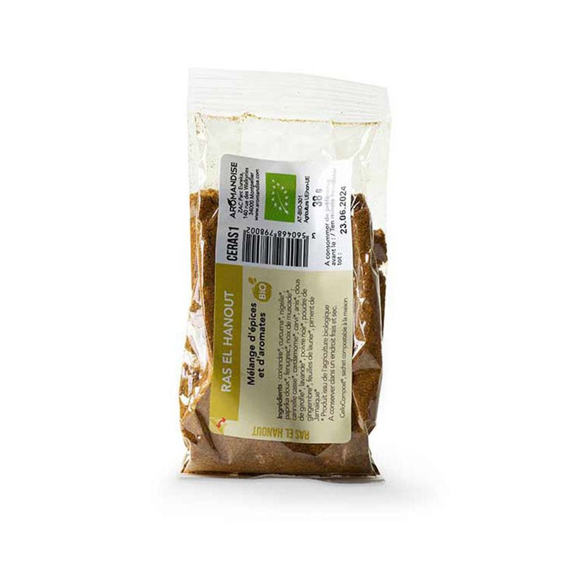 Ras El Hanout bio - 38g Aromandise - Mathon