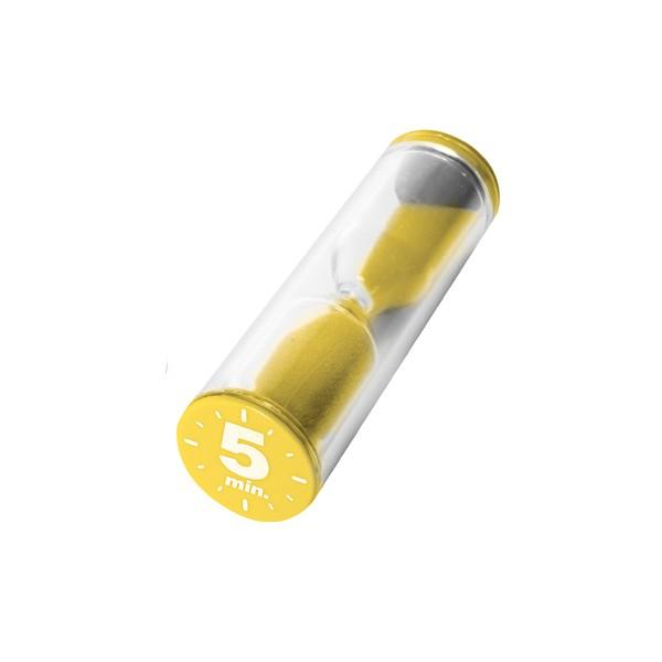 Sablier jaune 5 minutes - Dexam Chevalier diffusion - Mathon