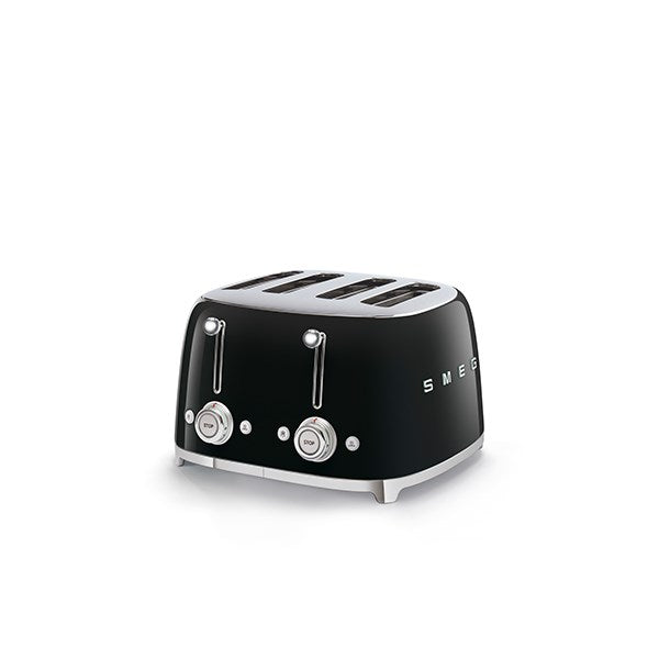 Toaster 4 fentes noir 2000 W TSF03BLEU Smeg - Mathon - 1