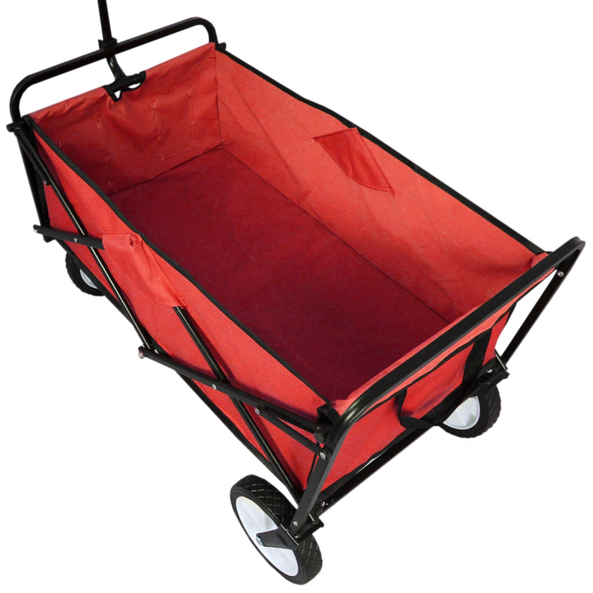 Chariot Pliable de Jardin – Rouge Monstershop - Mathon - 6