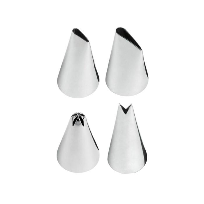 Coffret de 4 douilles à pâtisserie - Fleurs Wilton CakeSupplies - Mathon