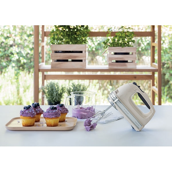 Batteur à main 9 vitesses 85 W 5KHM9212EAC crème Kitchenaid - Mathon - 2