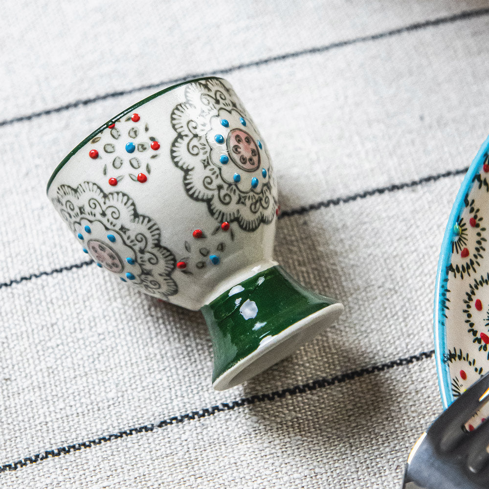 Coffret de 4 coquetiers Bohème Table passion - Mathon - 3