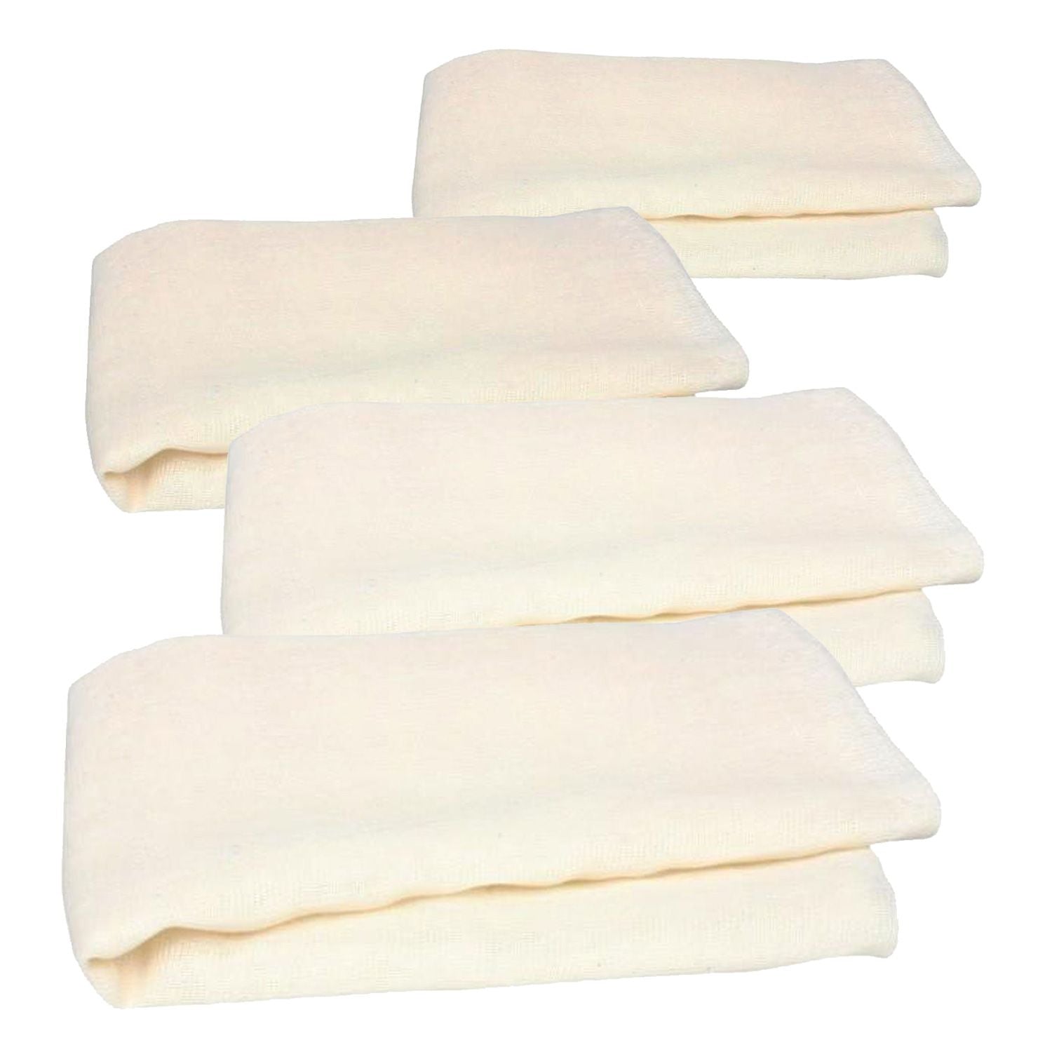 4 mousselines en tissu à égoutter le fromage Chevalier diffusion - Mathon