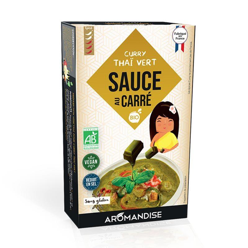 Curry Thaï vert en cube Aromandise - Mathon