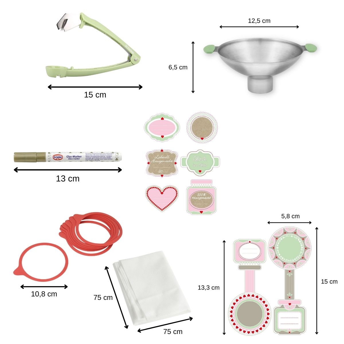 Ensemble 7 pièces d