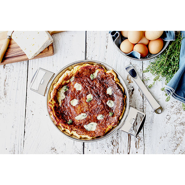 Poêle tout inox Casteline sans manche 28 cm Cristel - Mathon - 3