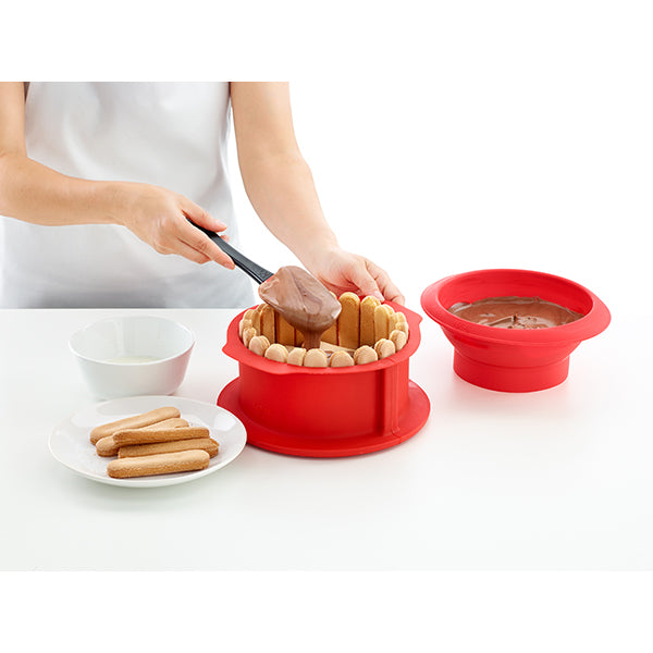 Moule à charlotte démontable en silicone Lékué - Mathon - 4