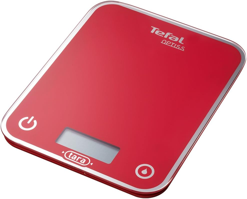 Balance de Cuisine électronique avec fonction tare et écran LCD Framboise Tefal - Mathon