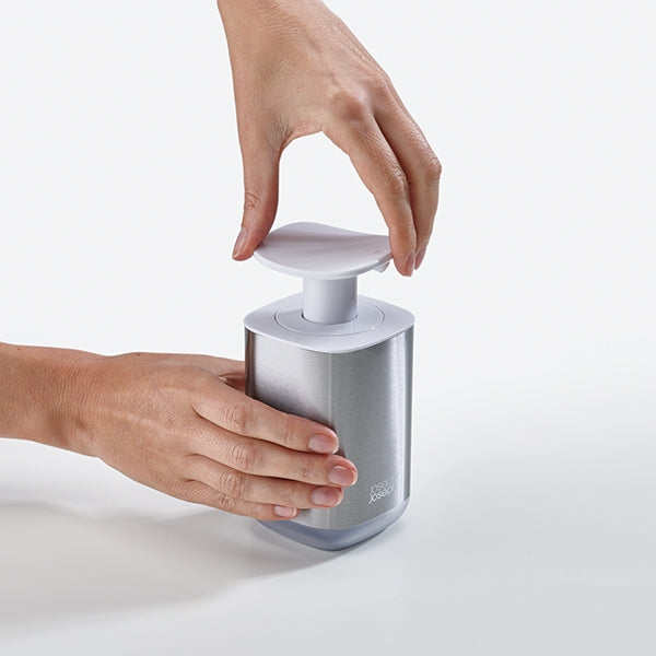 Pompe à savon - Inox Blanc Joseph Joseph - Mathon - 4