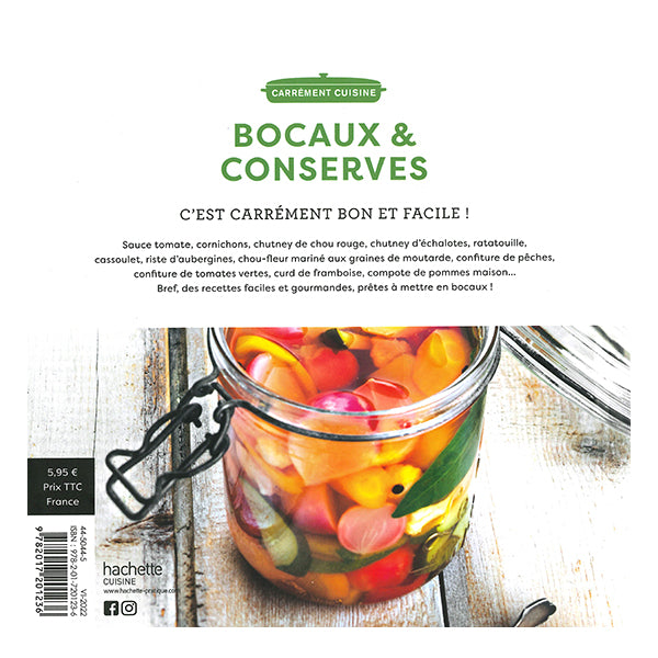 Livre Bocaux conserves Carrément Cuisine Hachette pratique - Mathon - 5