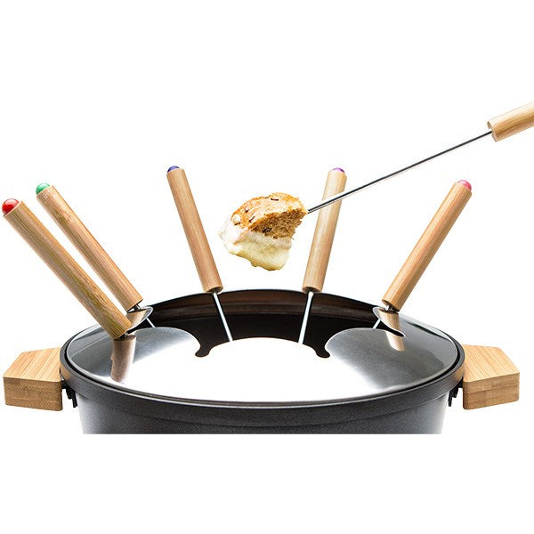 Fondue bambou noire 8 personnes 1,5 L 01.173025.01.001 Princess - Mathon - 3