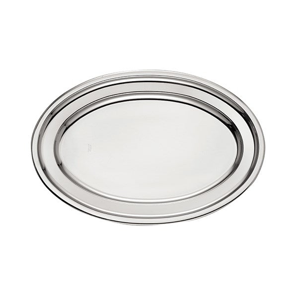 Plat ovale en inox England 50 cm Inoxriv - Mathon
