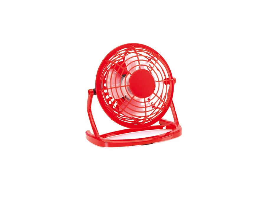 Mini ventilateur USB de 14 cm rouge Vendos85 - Mathon