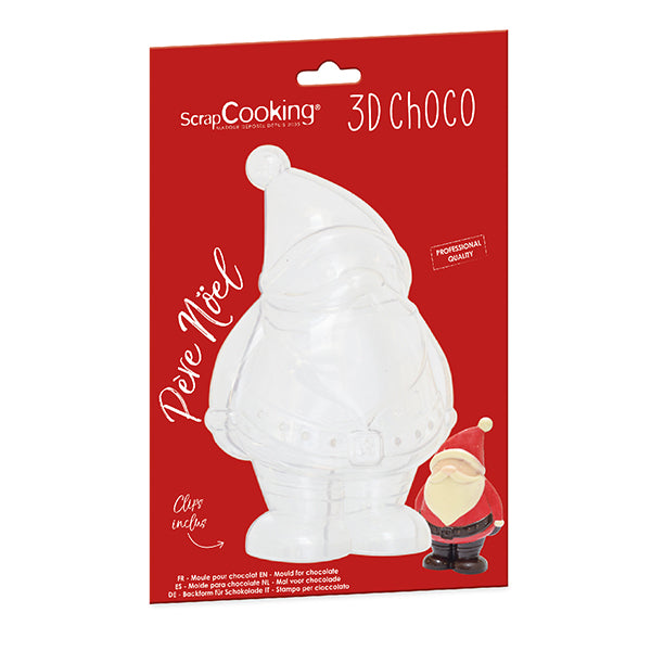 Moule 3D chocolat Père Noël Scrapcooking - Mathon - 1