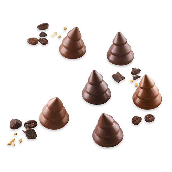 Moule silicone 15 Choco Tree Silikomart - Mathon - 5