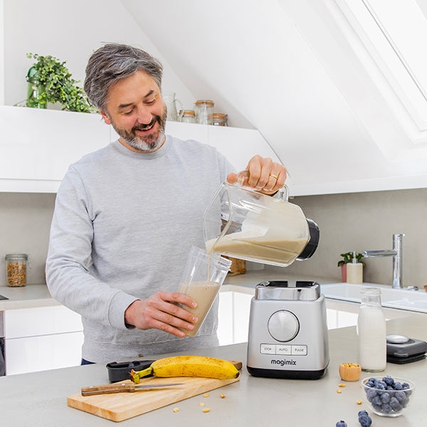 Blender Power 5 XL 2 L 1500 W 11643 chrome mat Magimix www.mathon.fr