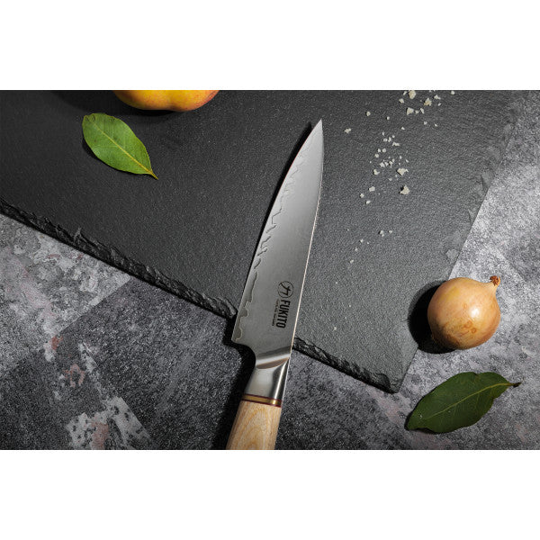 Couteau Fukito Pakka San Mai modèle Universel 13cm Fukito - Mathon - 3