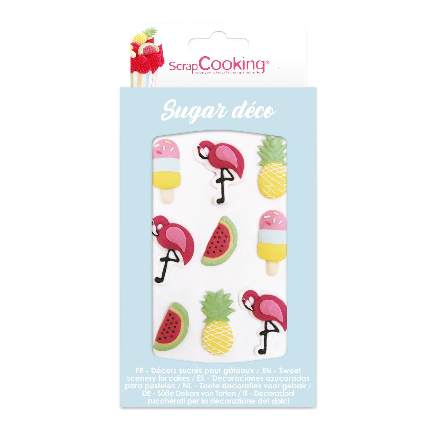 Décors sucrés Summer Scrapcooking - Mathon