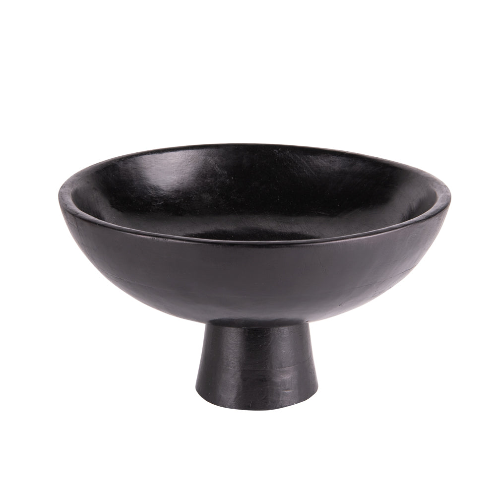 Coupe sur pied Etsy noire 30 cm Table passion - Mathon